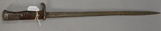 Appraisal: Erfurt German bayonet lg in Erfurt German bayonet lg in