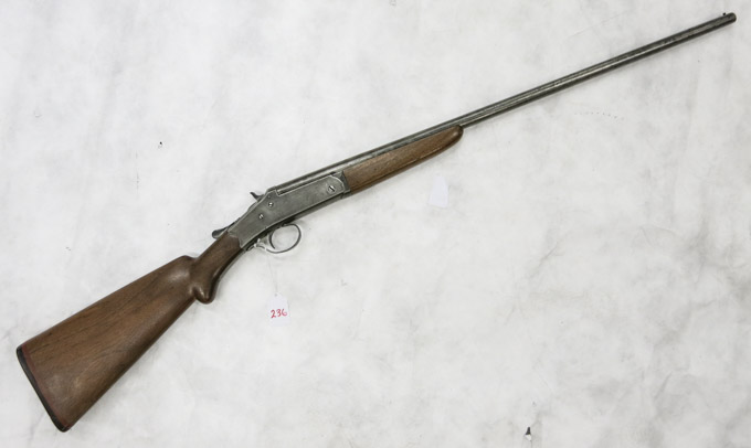 Appraisal: J STEVENS ARMS CO SINGLE SHOT SHOTGUN gauge barrel walnut