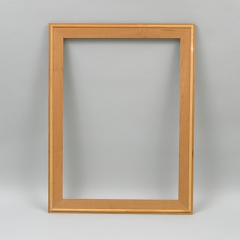 Appraisal: An Unfinished Wood Cleveland School Picture Frame An unfinished wood