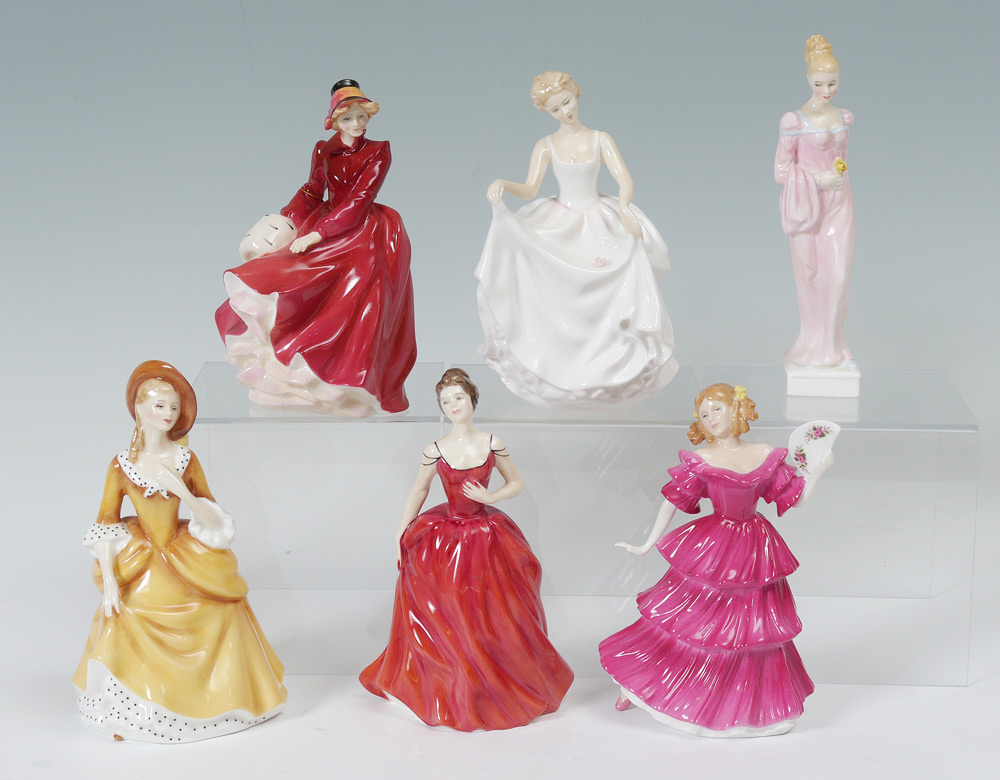 Appraisal: LOT OF ROYAL DOULTON LADIES Sandra HN Tracy HN Louise