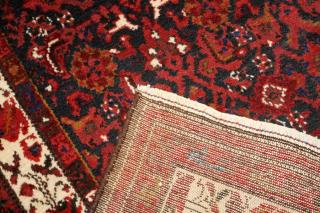 Appraisal: ANTIQUE PERSIAN HAMADAN WOOL RUG C ANTIQUE PERSIAN HAMADAN WOOL