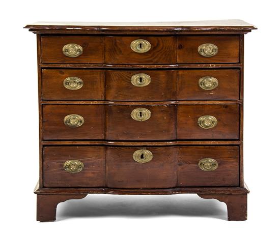 Appraisal: Sale Lot A Pine Bachelor's Chest possibly american th century