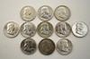 Appraisal: COINS - Lot of eleven Franklin half dollars high grade