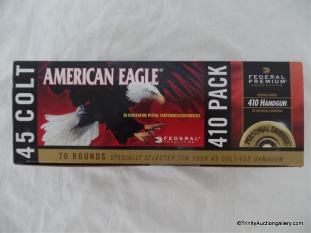 Appraisal: American Eagle Colt Ammunition Combo Pack This is for a