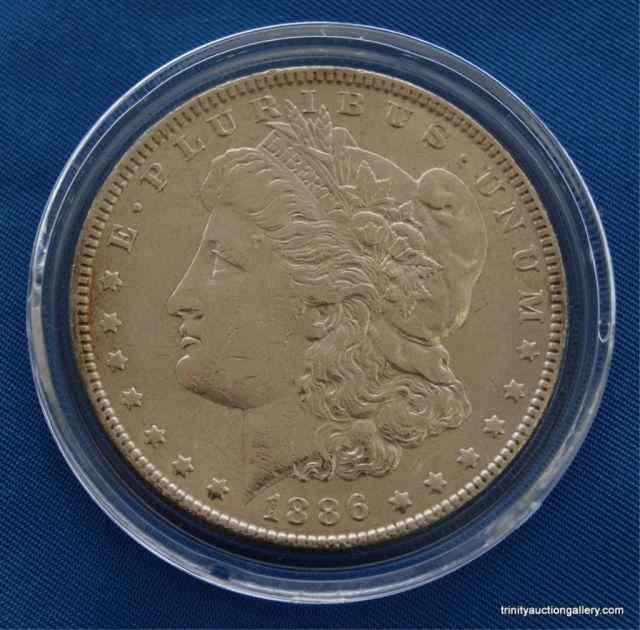 Appraisal: Silver Morgan Dollar CoinIs a very nice AU grade worthy