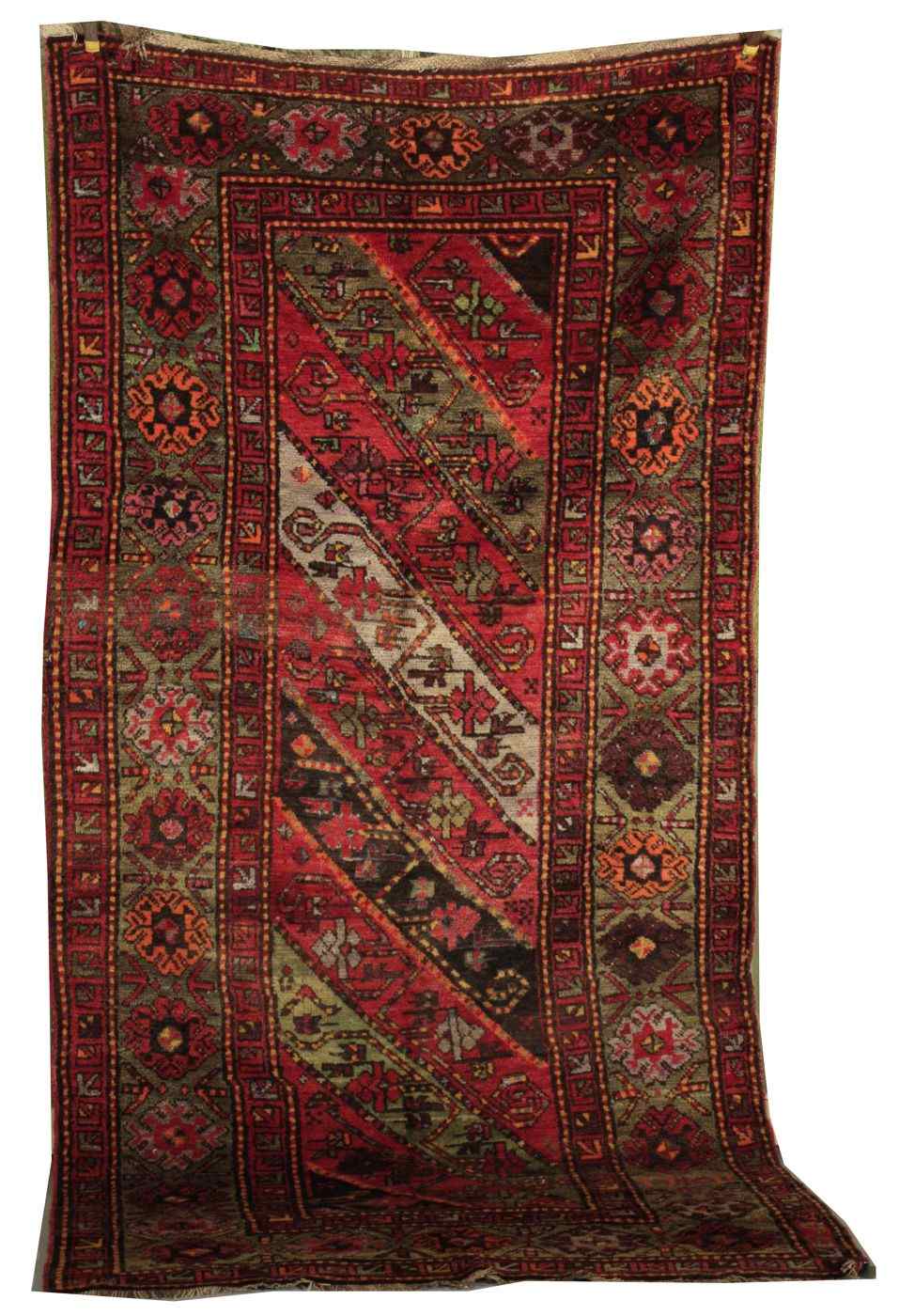 Appraisal: ORIENTAL RUG PERSIAN TRIBAL ' x ' '' Wool pile