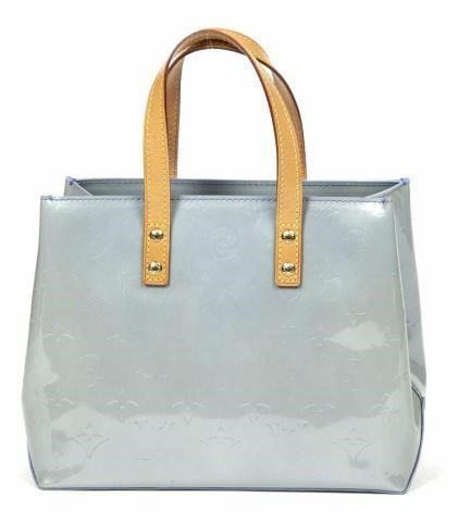 Appraisal: Louis Vuitton Reade PM handbag in light blue monogram Vernis