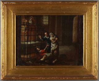 Appraisal: In the Manner of Antoine Watteau - Thieves in the