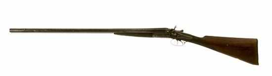 Appraisal: R Robinson -bore backlock SxS hammer sporting gun circa serial