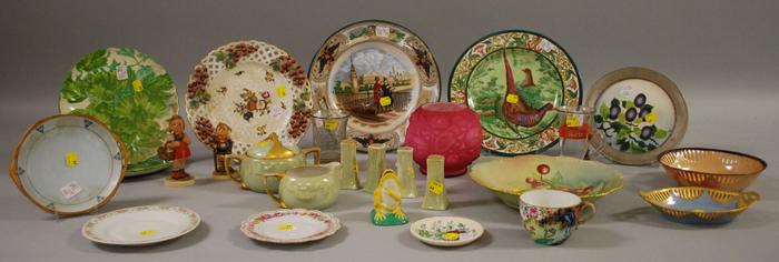 Appraisal: Approximately Twenty-seven Pieces of Assorted Decorated and Collectible China and