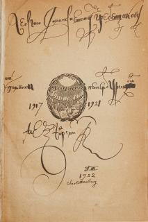 Appraisal: ALEXEY REMIZOV SHUMY GORODA WITH AUTHORS INSCRIPTION AND AUTOGRAPH ALEXEY