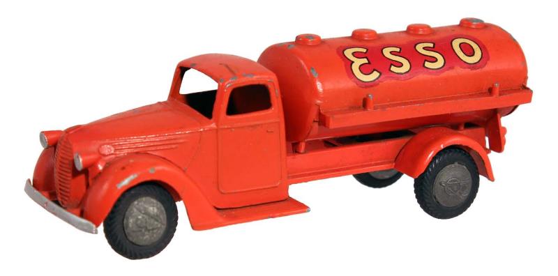 Appraisal: Esso Gas Truck Circa s Tekno Denmark Painted diecast scattered