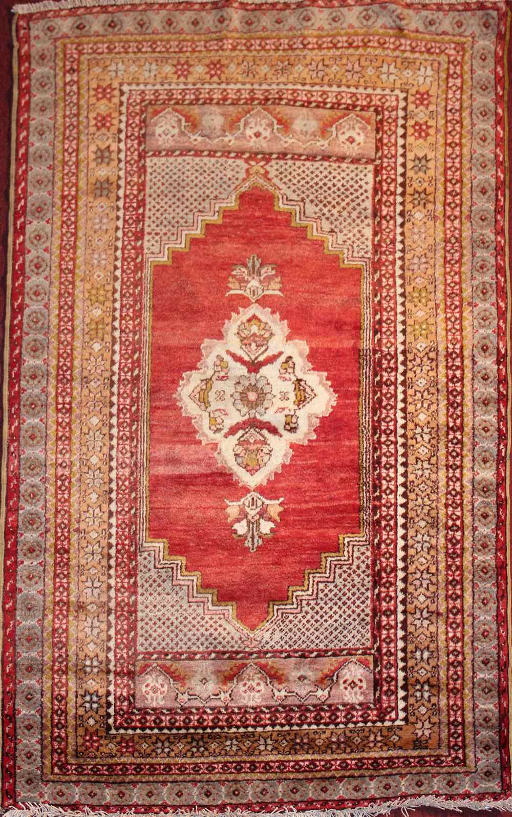 Appraisal: OUSHAK RUG approx ' '' x ' '' retail tag