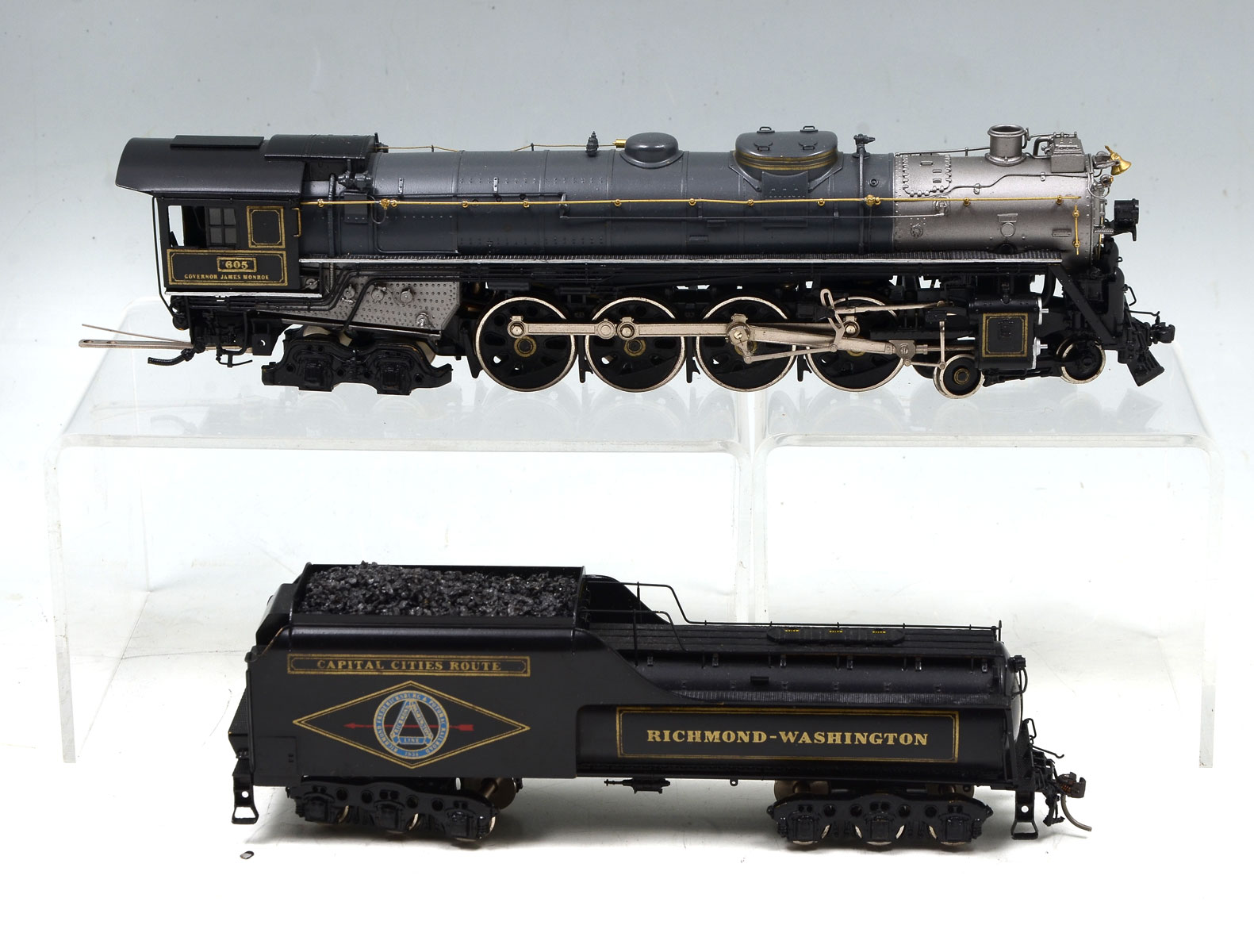 Appraisal: PFM FUJIYAMA R F P CROWN ENGINE TENDER Black grey