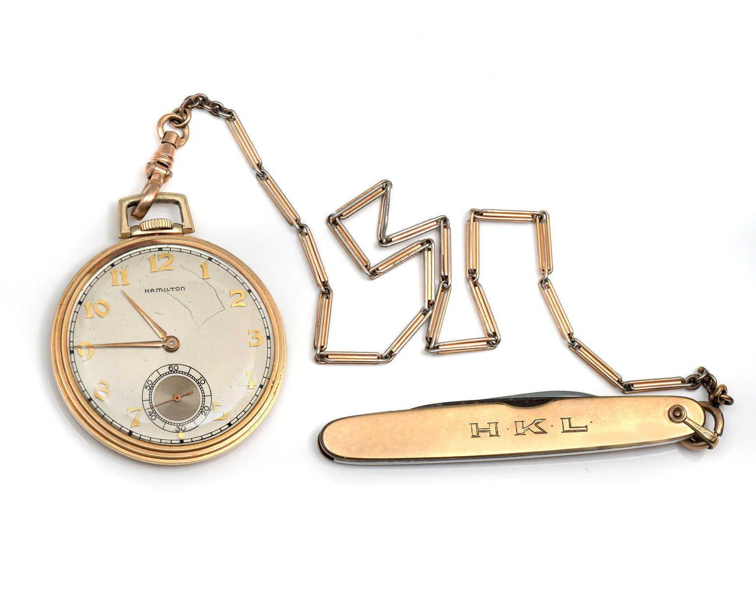 Appraisal: K WALTHAM OPEN FACE POCKET WATCH Jewell Grade Size MM