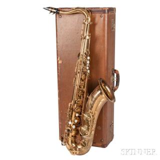 Appraisal: Tenor Saxophone Selmer Mark VI Paris serial no the later