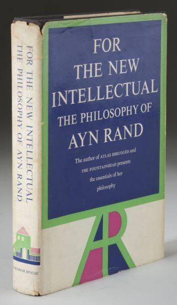 Appraisal: Author Ayn Rand Inscribed First Edition For the New Intellectual