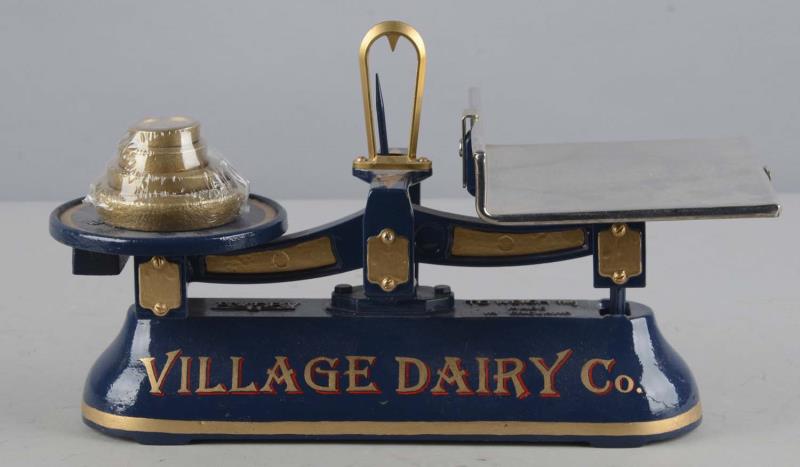 Appraisal: A Avery of England Village Dairy Co Scale Weights Restored