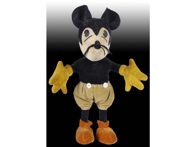 Appraisal: Walt Disney Steiff Mickey Mouse Doll Description Faint stamp on