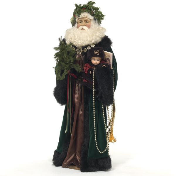 Appraisal: KAREN L HASKELL AMERICAN CONTEMPORARY Free standing limited edition Santa