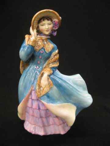 Appraisal: Royal Doulton Porcelain Figurine ''Delphine'' HN '' - scarcer excellent