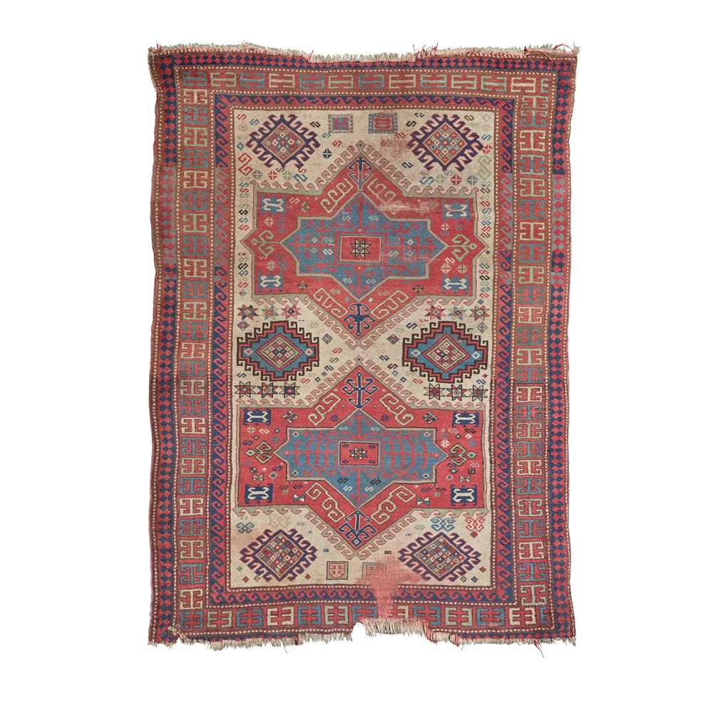 Appraisal: KAZAK FACHRALO RUG SOUTH CAUCASUS EARLY TH CENTURY the ivory