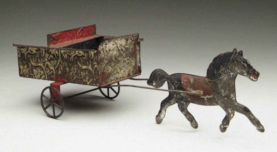 Appraisal: MERRIAM HORSE CART We have a cart that is painted