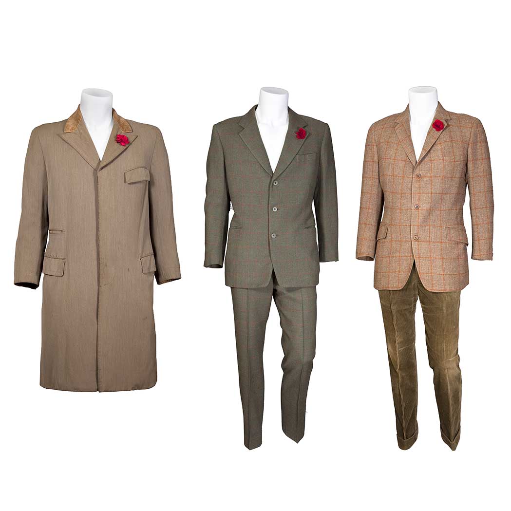 Appraisal: Collection of Day Clothes Comprising a wool two-piece suit with