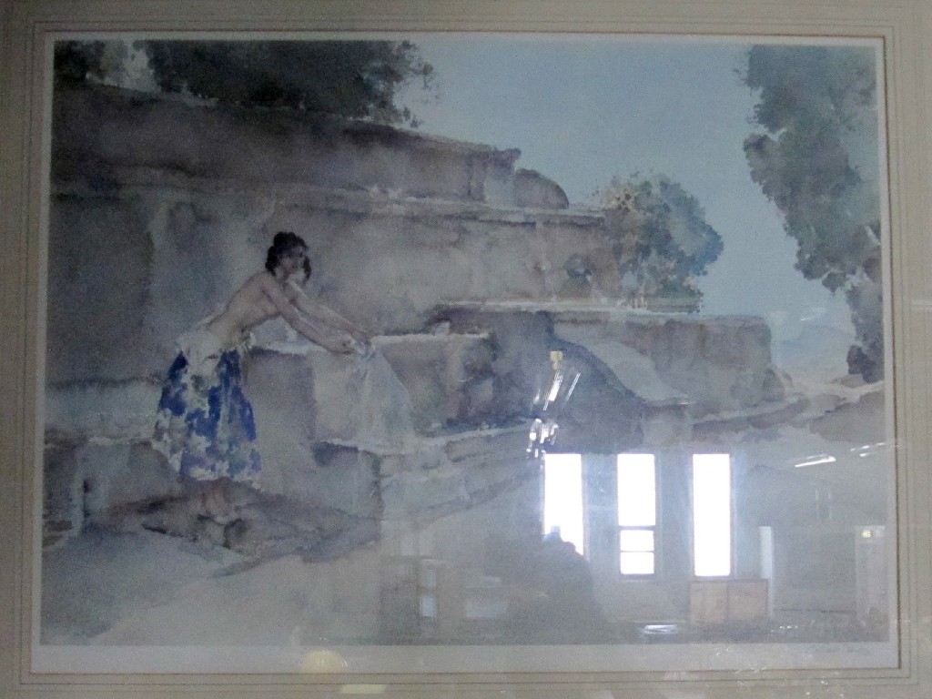 Appraisal: After SIR WILLIAM RUSSELL FLINT Limited Edition 'At the well'