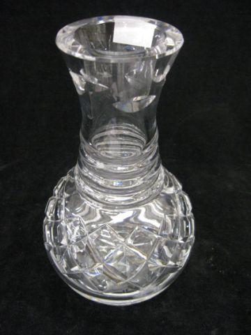 Appraisal: Waterford Cut Crystal Wine Carafe signed excellent