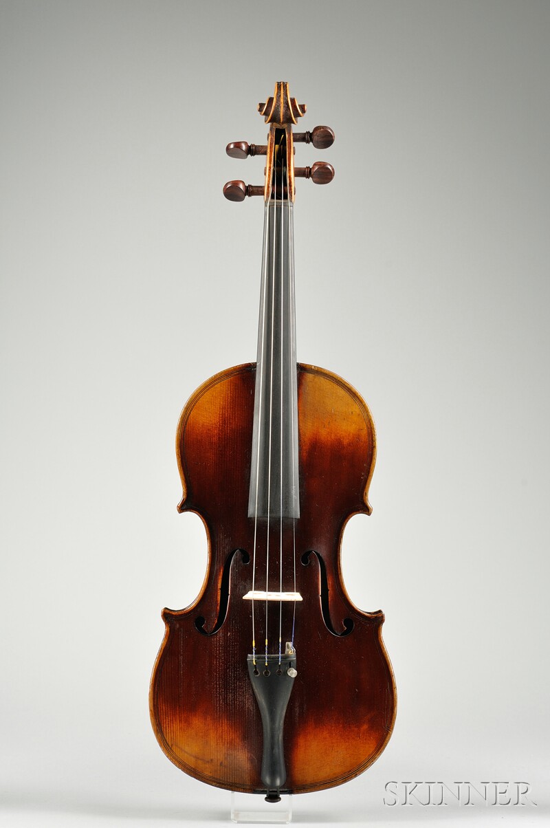 Appraisal: Mittenwald Violin c length of back mm