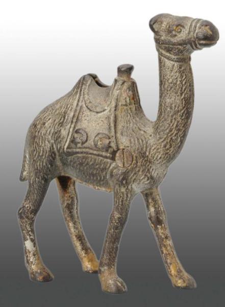 Appraisal: Cast Iron Camel Still Bank Description Manufactured by Hubley Condition