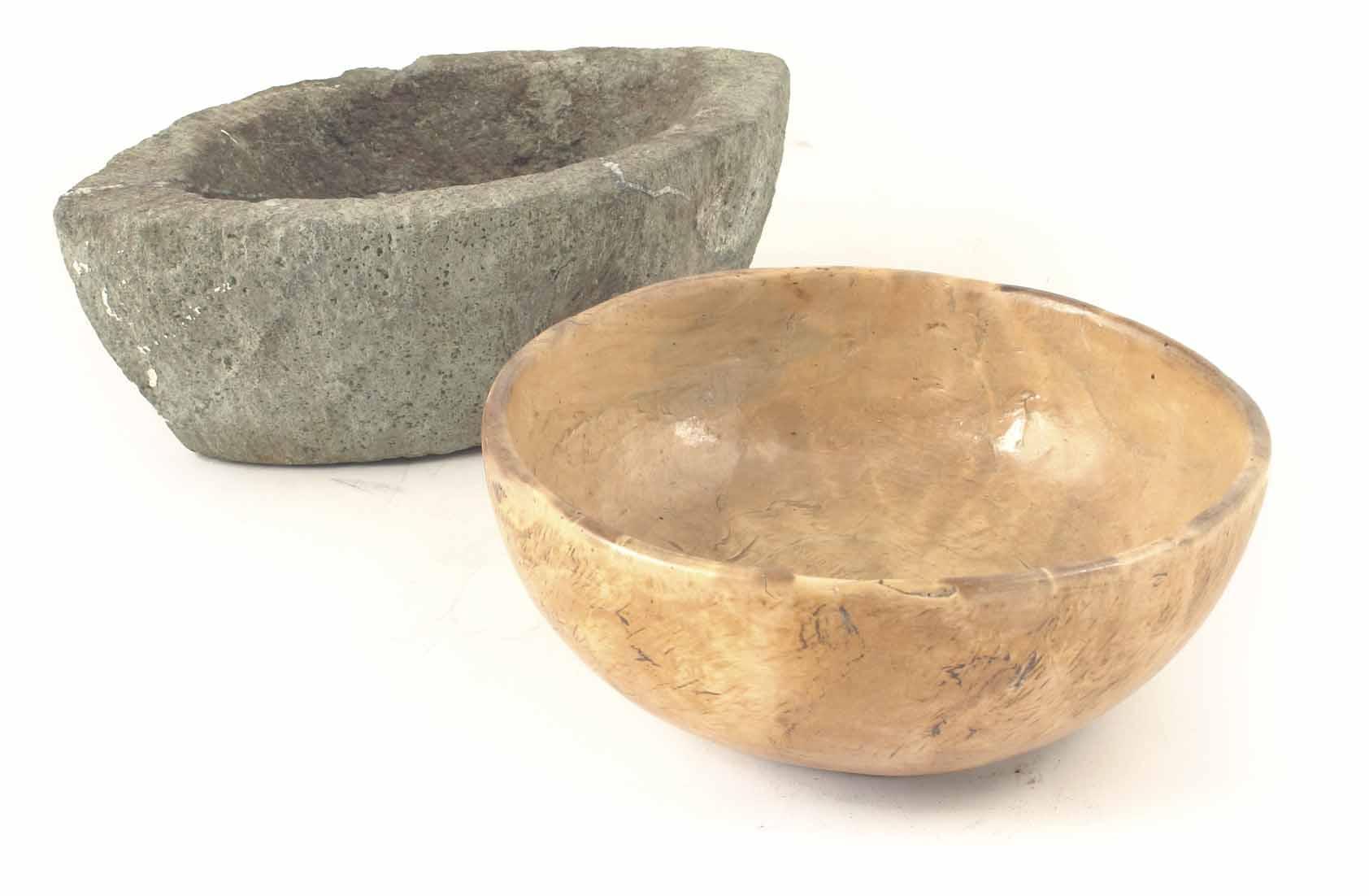 Appraisal: A Scandinavian birch bowl