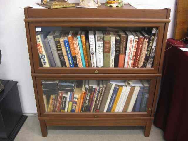 Appraisal: Stack Lawyer's Bookcase '' wide '' tall