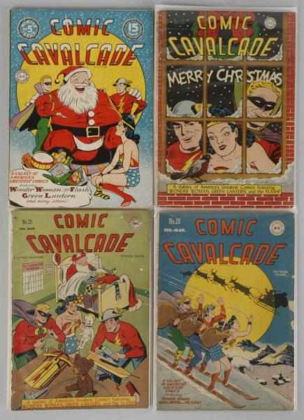 Appraisal: Lot of s Comic Cavalcade Comics Description This lot includes