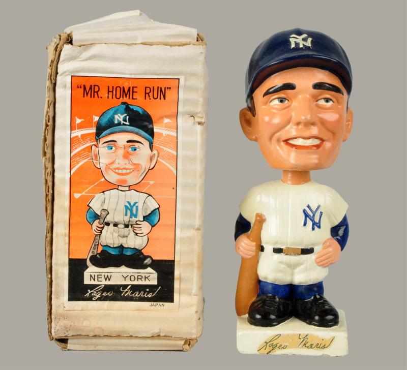 Appraisal: Roger Maris Bobbing Head Doll Description White base One small