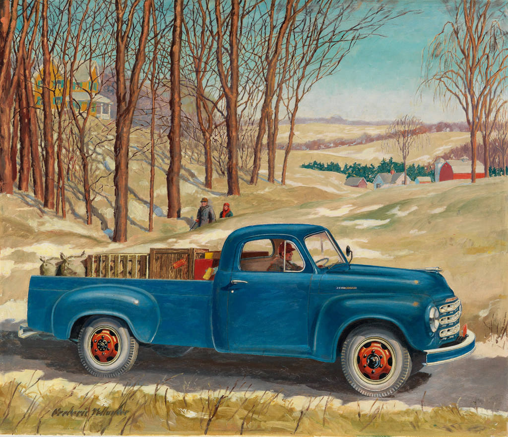 Appraisal: FREDERIC TELLANDER Studebaker Builder of Trucks You Can Trust Original