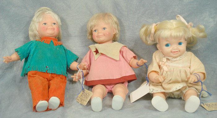 Appraisal: Lot of Ideal Thumbelina Dolls inches tall made by Ideal