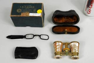 Appraisal: Pair French Lemaire Opera Glasses Lorgnette A pair of French