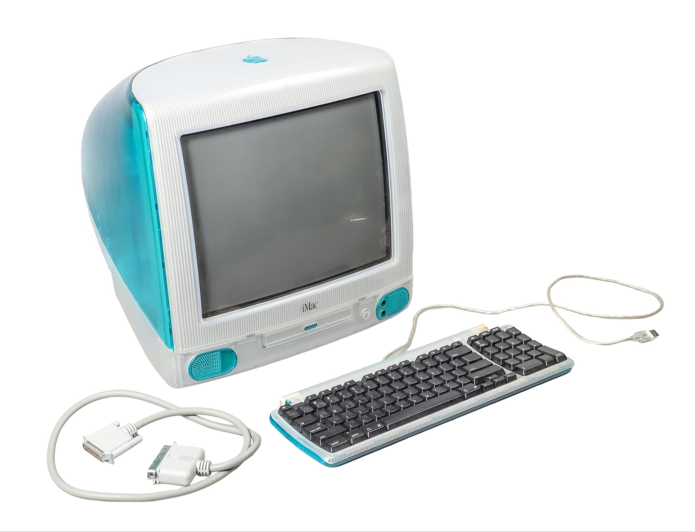 Appraisal: Apple iMac G in Bondi Blue Nearly bankrupt Apple's official