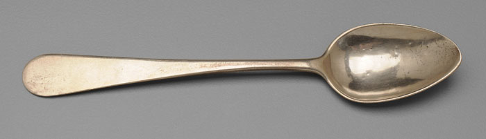 Appraisal: Duffel Southern Coin Silver Spoon American th century oval handle