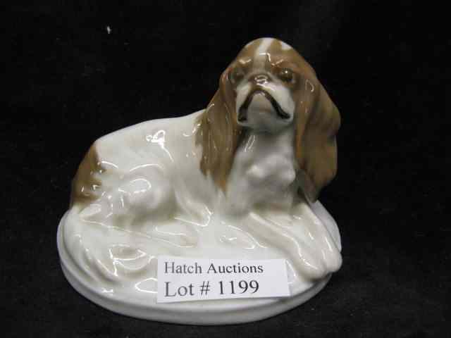 Appraisal: Rosenthal Figurine of a Spaniel at Rest '' excellent