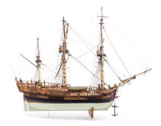 Appraisal: A Wooden Model of the Naval Research Vessel HMS Endeavor