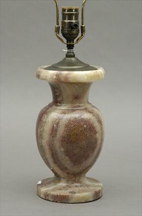 Appraisal: Marble Vase Mounted as a Lamp