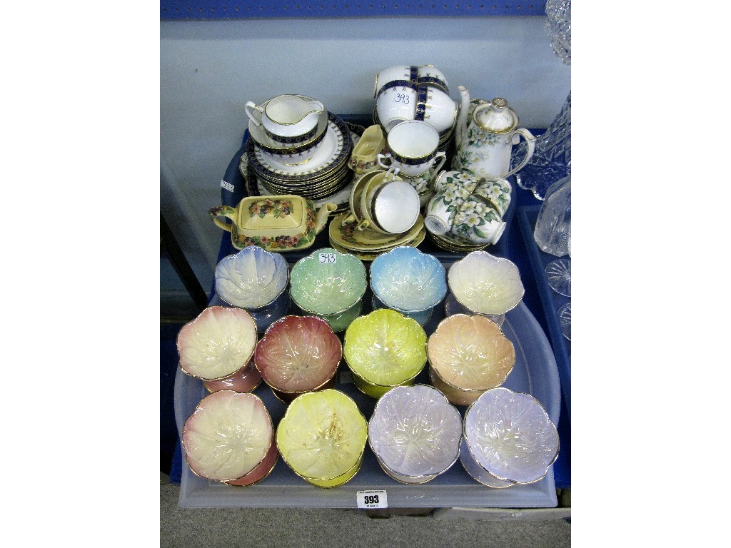 Appraisal: Lot comprising tray of assorted teawares - Royal Albert Crown