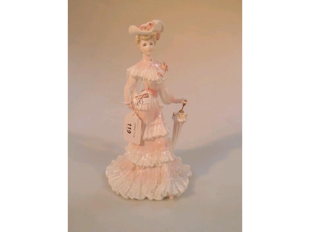 Appraisal: A Coalport figure 'Lady Alice' cm high