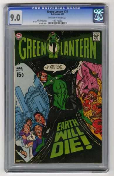 Appraisal: Green Lantern CGC D C Comics John Broome story with