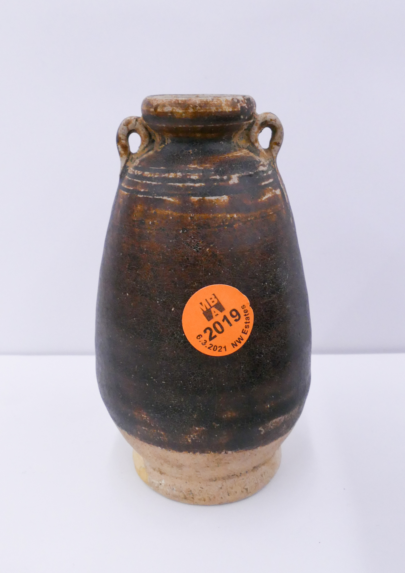 Appraisal: Thai th Century Brown Jarlet- ''