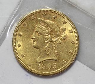 Appraisal: S US Coronet head ten dollar gold coin S US