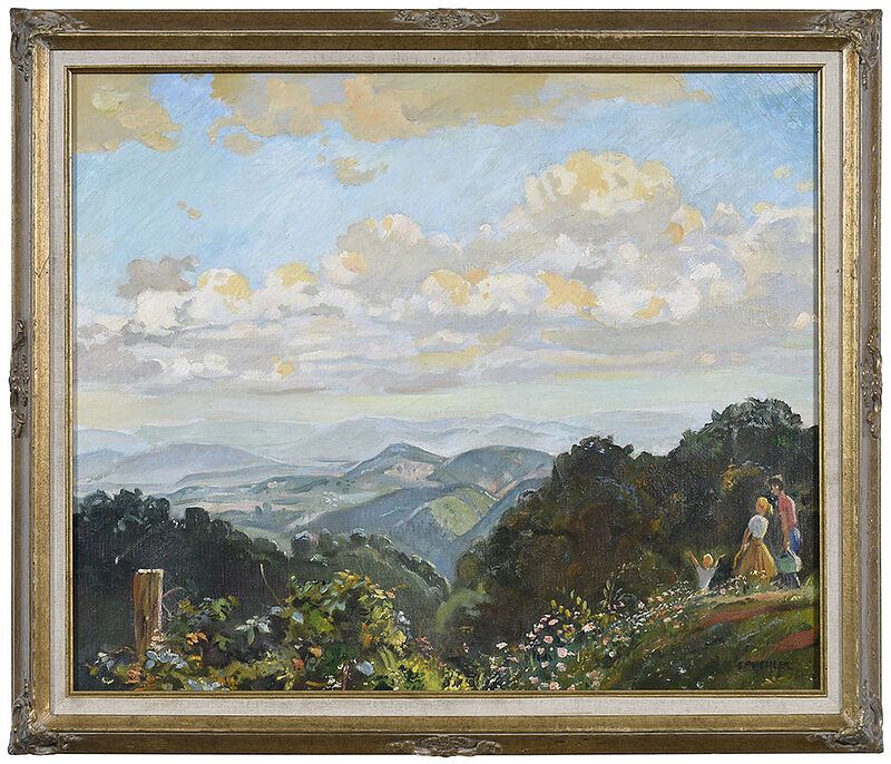 Appraisal: Ernest A Spuehler American - Blue Ridge Mountains North Carolina